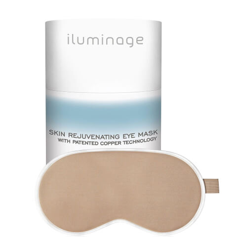 Iluminage Skin Rejuvenating Eye Mask with Anti-Aging Copper Technology – Gold