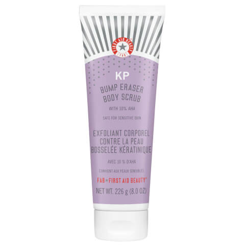 First Aid Beauty KP Bump Eraser Body Scrub with 10% AHA 226ml