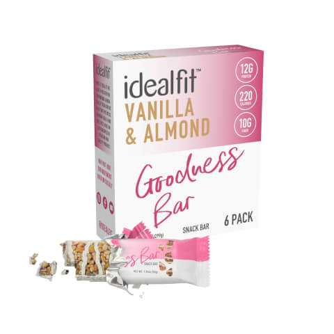 IdealFit Goodness Bar - Vanilla Almond - Box of 6