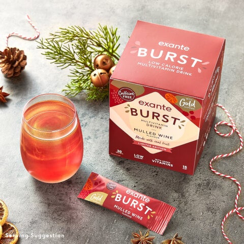 Limited Edition Mulled Wine Flavour BURST Box of 30