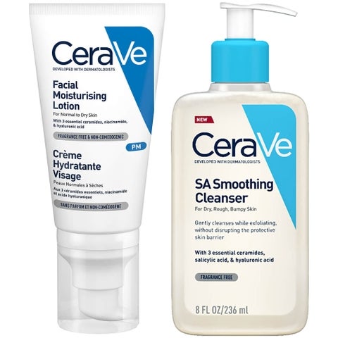 CeraVe Cofanetto Smoothing Skin Night Time