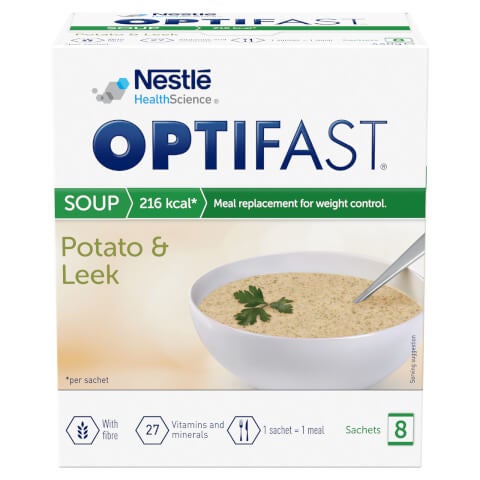 OPTIFAST Soups - Potato & Leek - Box of 8