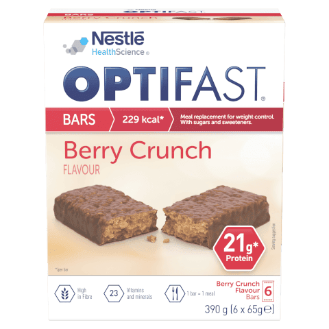 OPTIFAST Bars - Berry - Box of 6