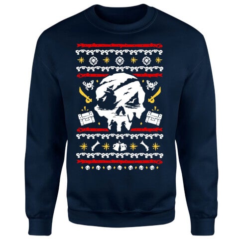 Sea of Thieves Christmas Sweatshirt - Navy