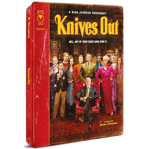 Knives Out - 4K Ultra HD Zavvi Exclusive Steelbook (Includes 2D Blu-ray)
