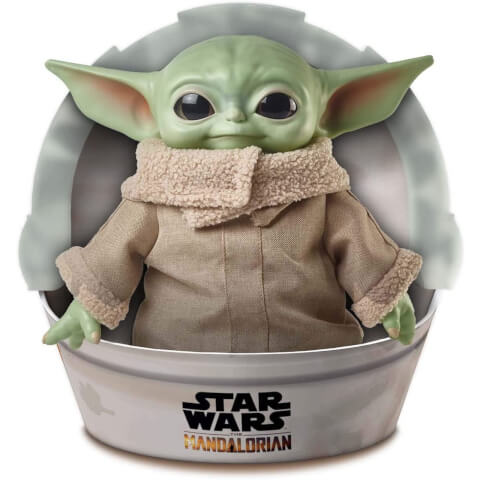 Peluche Baby Yoda Star Wars The Mandalorian 28 cm - Mattel
