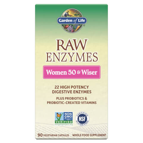 Raw Enzymes Women 50+純天然女性專用纖暢酵素－90粒