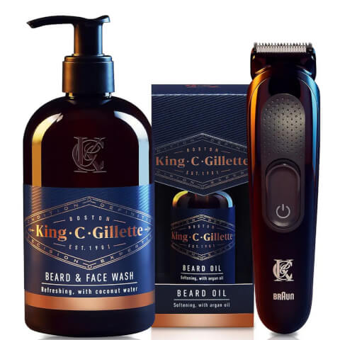 King C. Gillette Beard Trimmer Kit