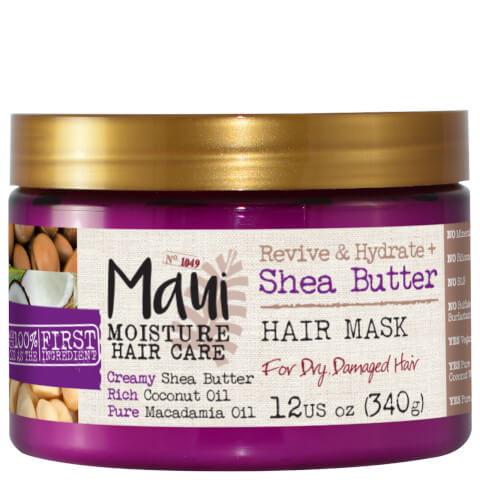 Maui Moisture Revive and Hydrate+ maschera per capelli al burro di karité 340g