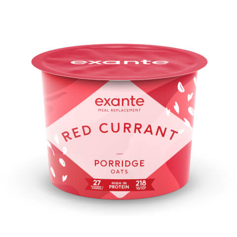 Meal Replacement Red Currant Porridge Pot - Box of 7