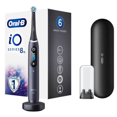 Oral-B iO 8n Elektrische Tandenborstel Zwart