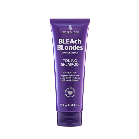 Lee Stafford Bleach Blondes Purple Reign Toning Shampoo 8.45 fl. oz