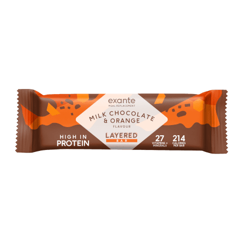 Chocolate Orange Layered Meal Replacement Bar - Box of 7