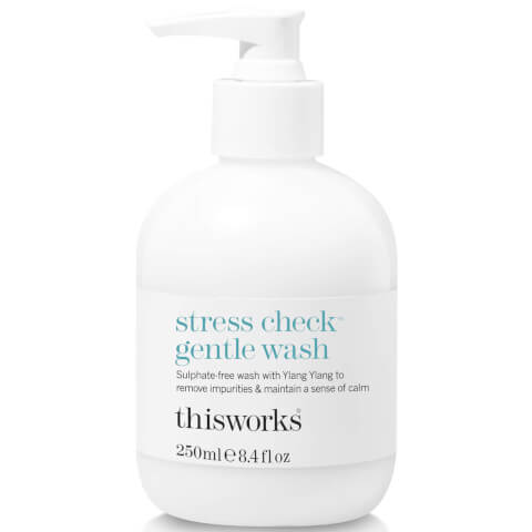this works Stress Check Gentle Wash 250ml