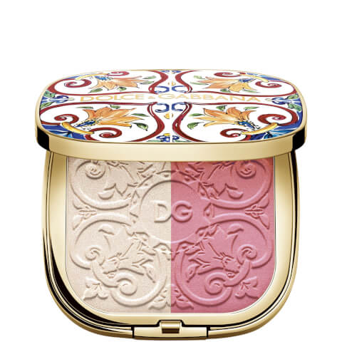 Палетка теней для глаз Dolce&Gabbana Solar Glow Illuminating Duo, оттенок Sweet Pink 1
