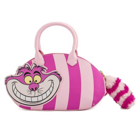 Loungefly Disney Alice In Wonderland Cheshire Cat Applique Cross Body Bag