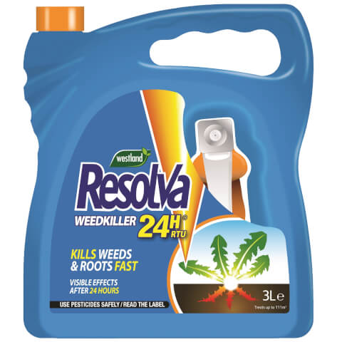 Resolva 24H Weedkiller Ready To Use - 3L