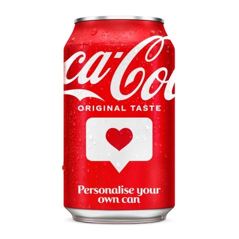 Coca-Cola Original Taste 330ml - Personalised Can