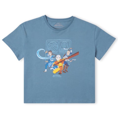 Avatar I Believe Aang Can Save The World Women's Cropped T-Shirt - Teal