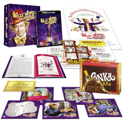 Willy Wonka & The Chocolate Factory Zavvi Exclusive Ultimate Collector's Edition - 4K Ultra HD