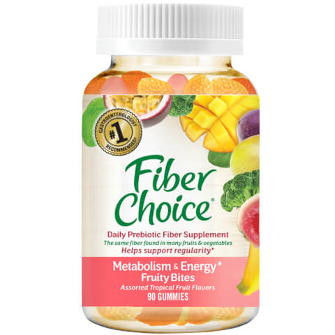 Fiber Choice® Metabolism & Energy† Fruity Bites Gummy 90 Capsules