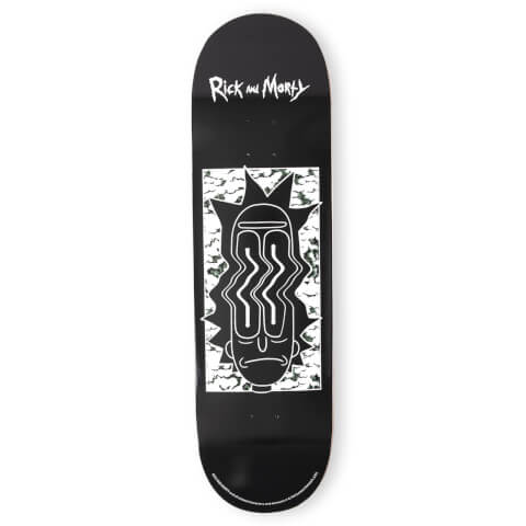 Rick & Morty x Dust! - Planche de Skatebord Exclusive - Wave Glitch