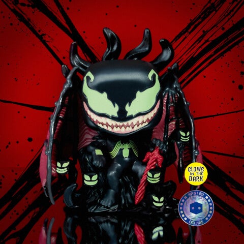PIAB EXC Marvel Venom on Throne Deluxe Funko Pop! Vinyl