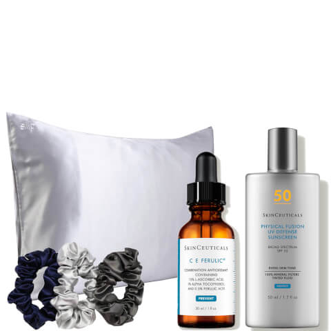 SkinCeuticals x Slip: Vitamin C & Sunscreen Luxe Day Kit