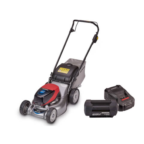 HRG 416 XB Lawnmower Bundle Inc. 4AH Battery & Fast Charger