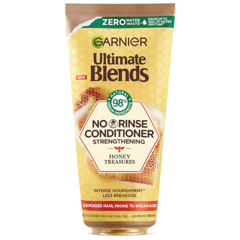 Garnier Ultimate Blends Honey Treasures Strengthening NO RINSE Leave-in Conditioner for Damaged Hair 200ml