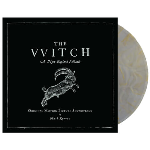 The Witch - LP Bande originale du film en exclusivité Zavvi - Couleur marbre gris