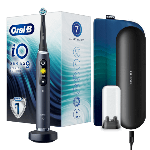 Oral-B iO9 Special Edition Elektrische Tandenborstel Zwart