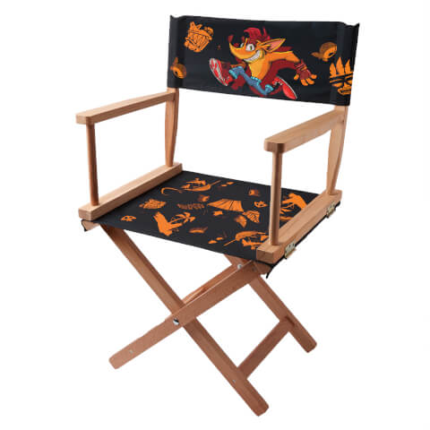 Silla de director Crash Bandicoot Tiki