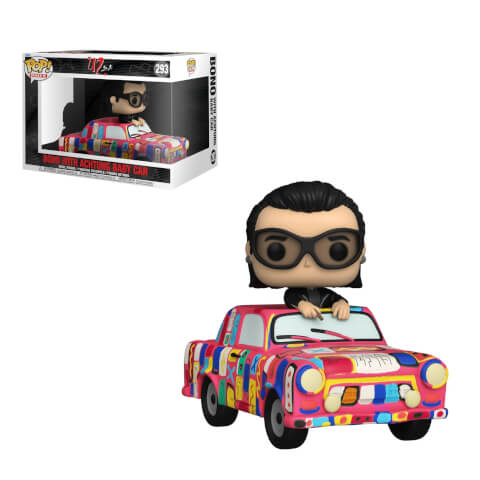U2 ZooTV Bono with Car Funko Pop! Ride