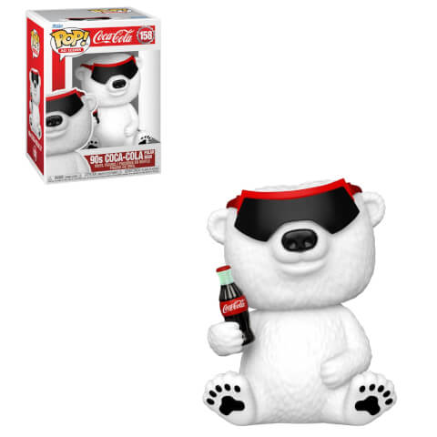 Figura Funko Pop! - Oso Polar Con Gafas - Coca Cola