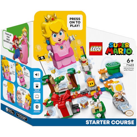 LEGO Super Mario Peach Adventures Starter Course Toy (71403)