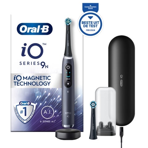 Oral-B iO 9N Elektrische Tandenborstel Zwart