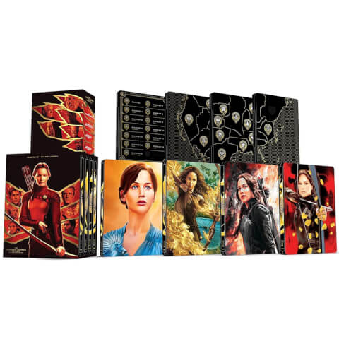 The Hunger Games: The Ultimate 4K Ultra HD Steelbook Collectie (Inclusief Blu-ray)