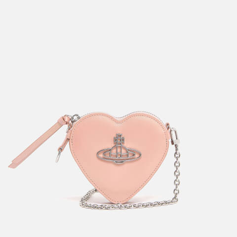 Vivienne Westwood Leather Heart Crossbody Bag