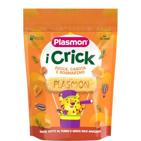 Snack i Crick Zucca Carota Rosmarino 100 g
