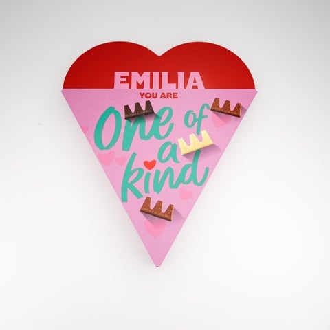 Valentine's Personalised Chocolate Box