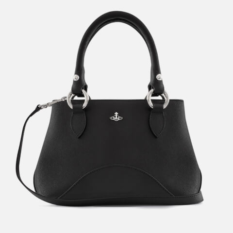 Vivienne Westwood Britney Small Cross-Grain Leather Handbag