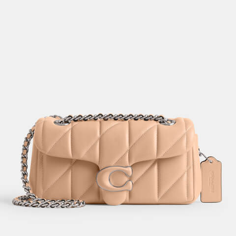 Coach Quilted Nappa Leather Tabby 20 Shoulder Bag