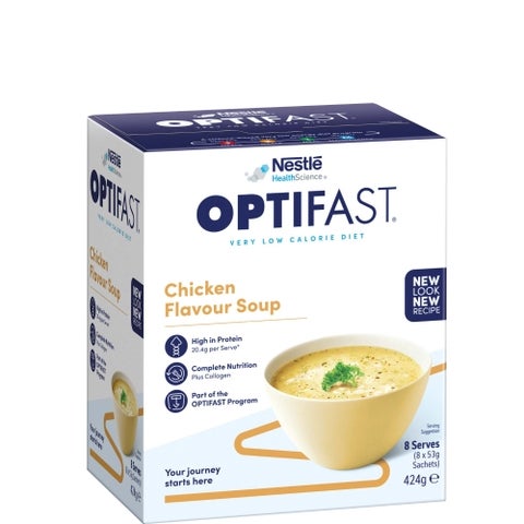 OPTIFAST VLCD Soup Chicken Flavour (8 Pack)