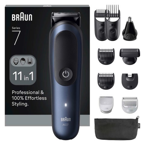 Braun All-In-One Styling Set AIO7540, 11-in-1 Set für Bart and Body