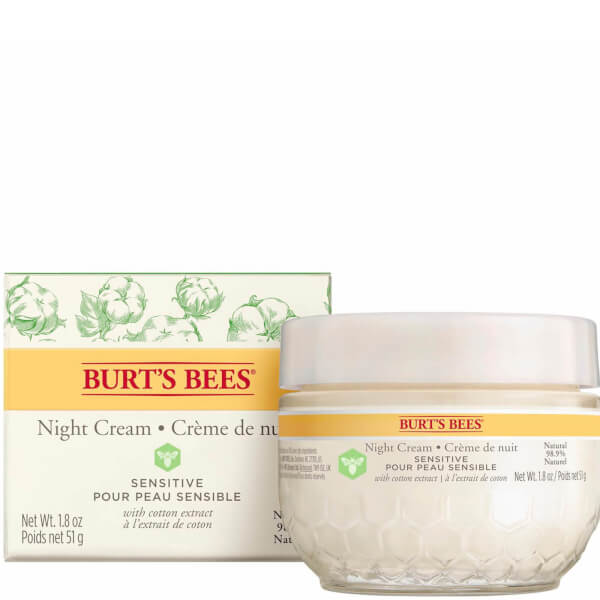 Burtu0027s Bees Burt's Bees crema notte pelle sensibile 50 g