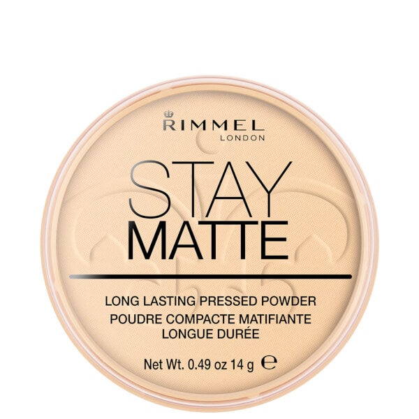 Rimmel Rimmel cipria compatta Stay Matte - trasparente
