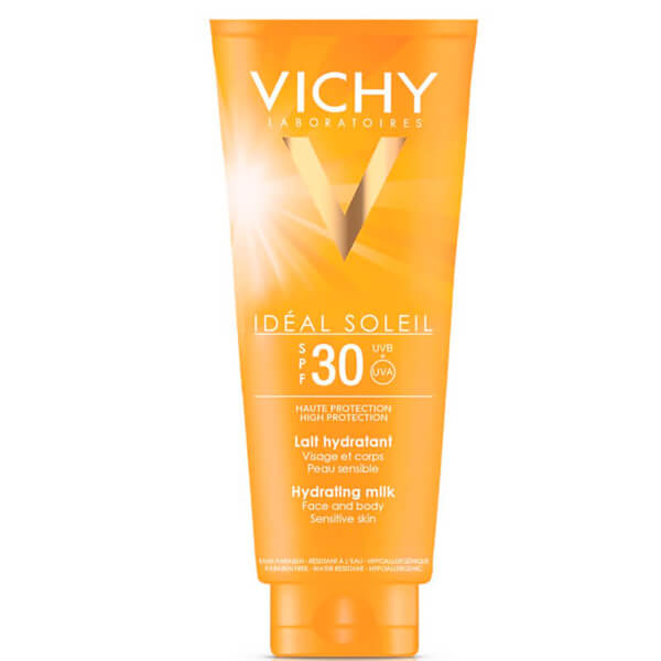 Vichy Vichy Idéal Soleil latte fresco idratante per viso e corpo con SPF 30 300 ml