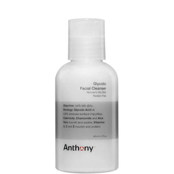 Anthony Anthony detergente viso all'acido glicolico 60 ml