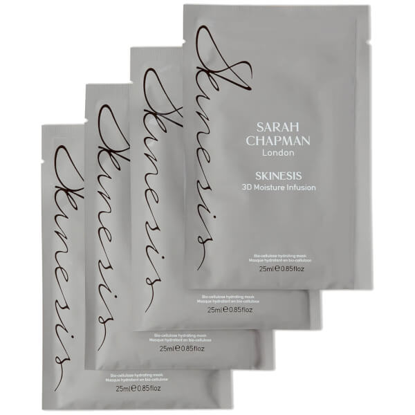Sarah Chapman Sarah Chapman Skinesis 3D Moisture Infusion maschera (4 x 25 ml)